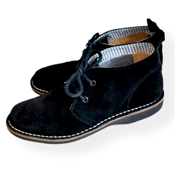 Roots Black Suede Chukka Boot - Picture 2 of 11